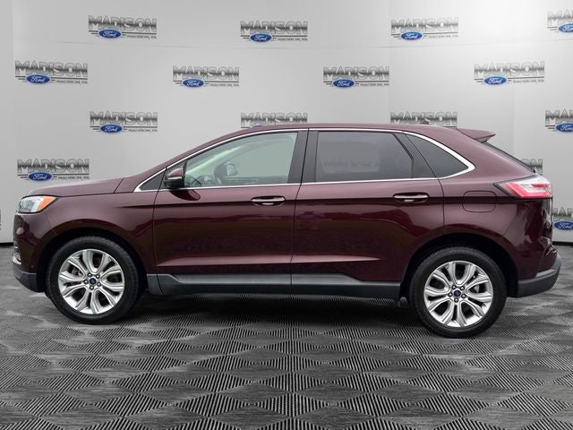 Used 2020 Ford Edge Titanium with VIN 2FMPK4K92LBA02794 for sale in Madison, VA