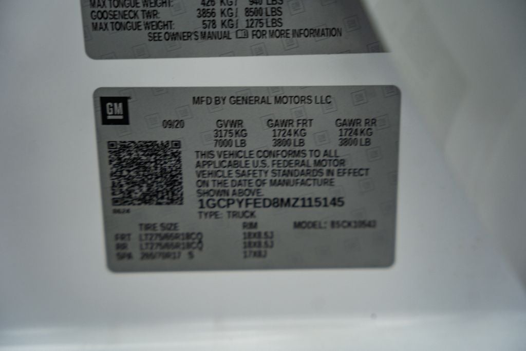 2021 Chevrolet Silverado 1500 LT Trail Boss