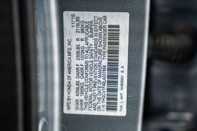 2020 Honda Accord EX