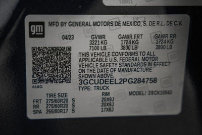 2023 Chevrolet Silverado 1500 RST w/ ECLIPSE upgrade