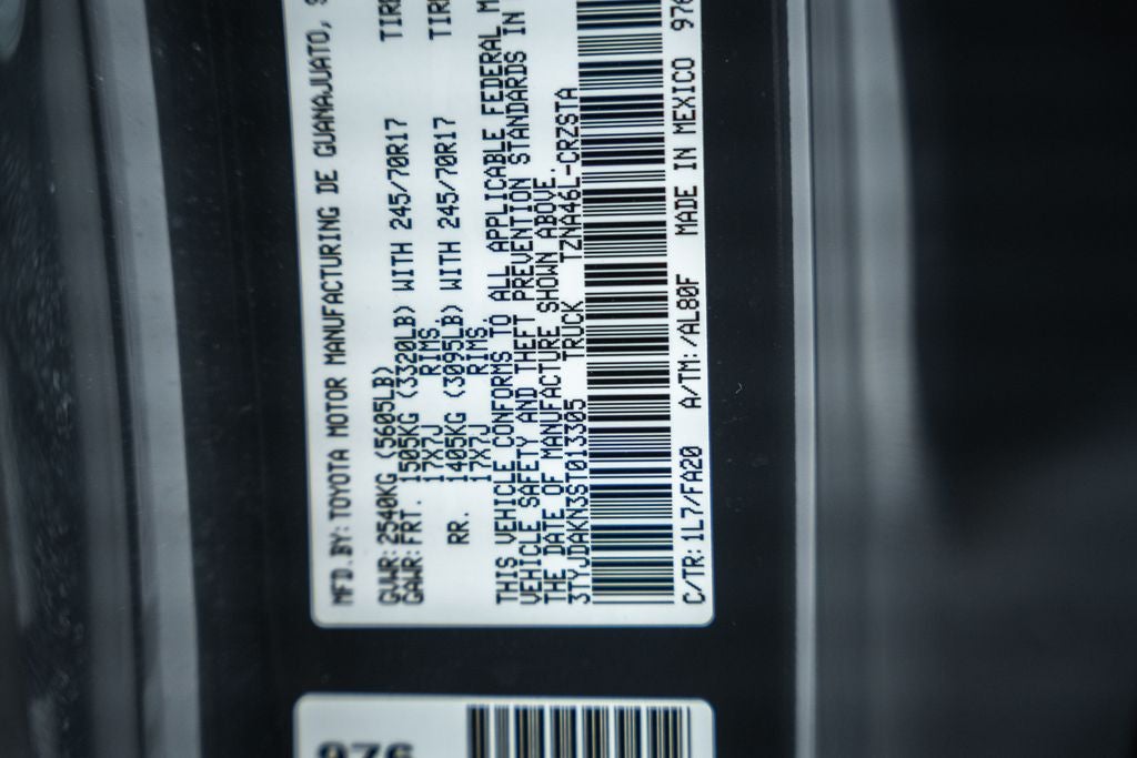 2025 Toyota Tacoma SR