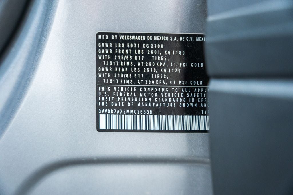 2021 Volkswagen Tiguan 2.0T S