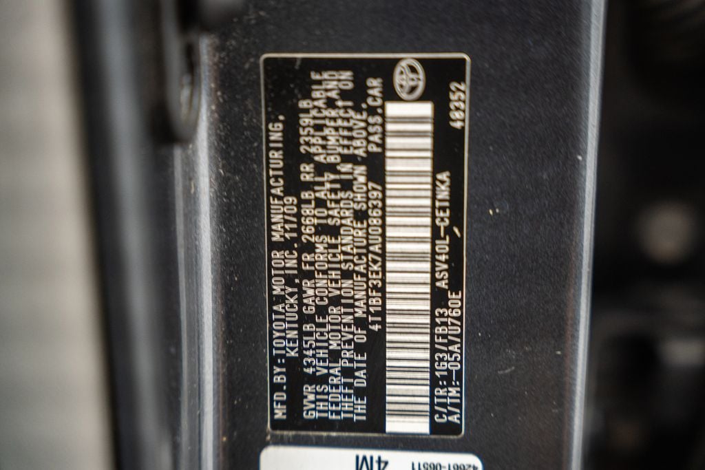 2010 Toyota Camry LE