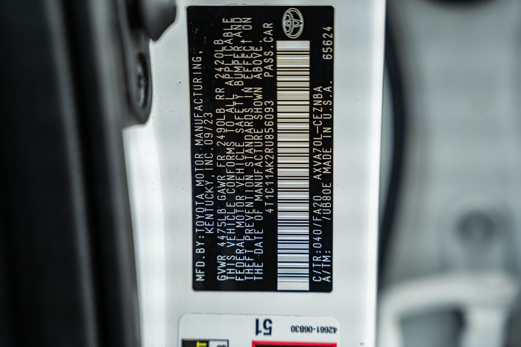 2024 Toyota Camry LE