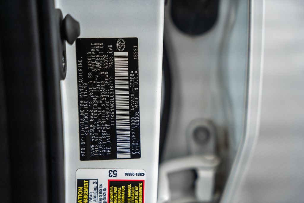 2020 Toyota Camry XSE