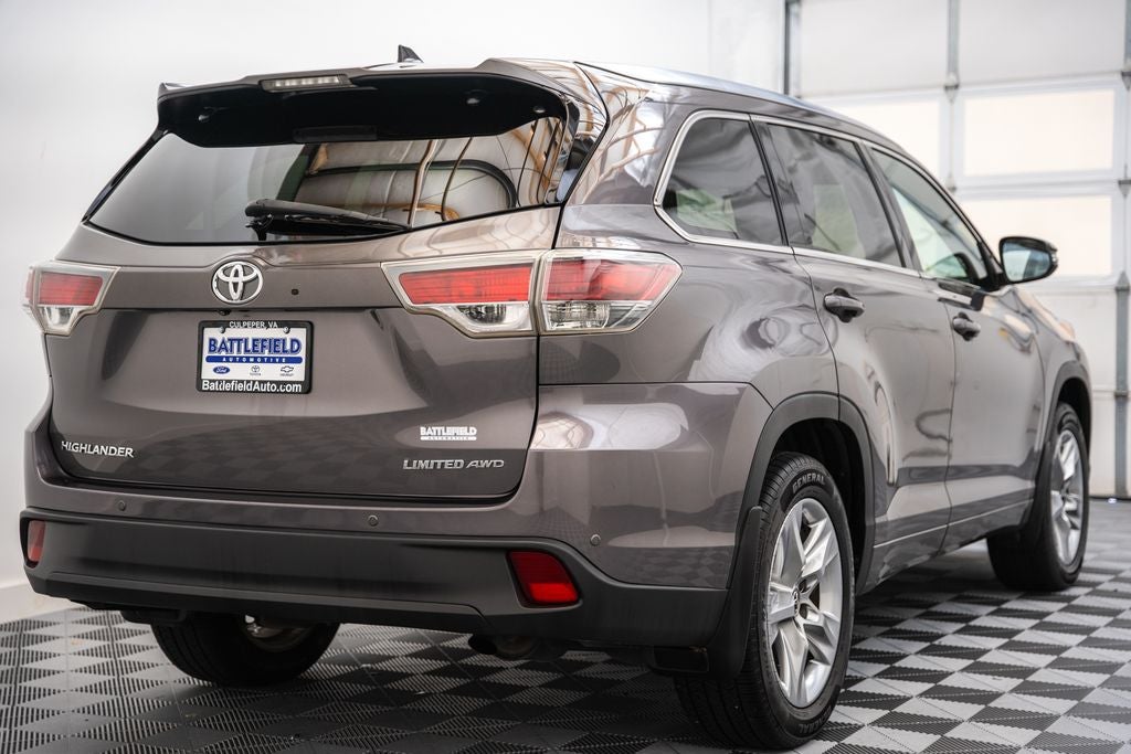 2016 Toyota Highlander Limited Platinum V6