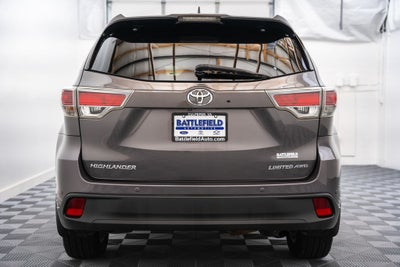 2016 Toyota Highlander Limited Platinum V6