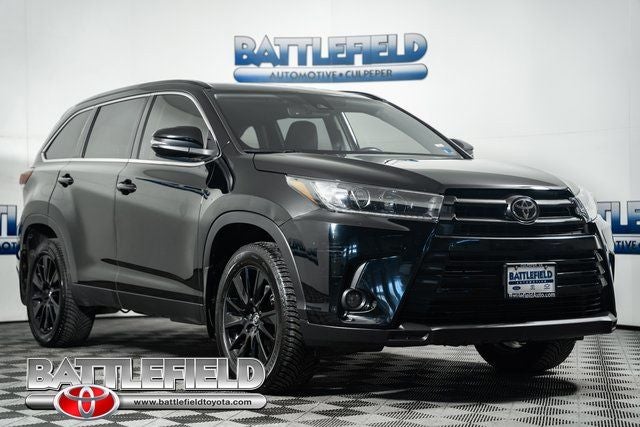 2019 Toyota Highlander SE
