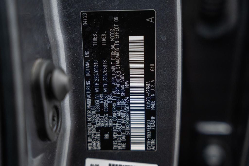 2023 Toyota Highlander XLE