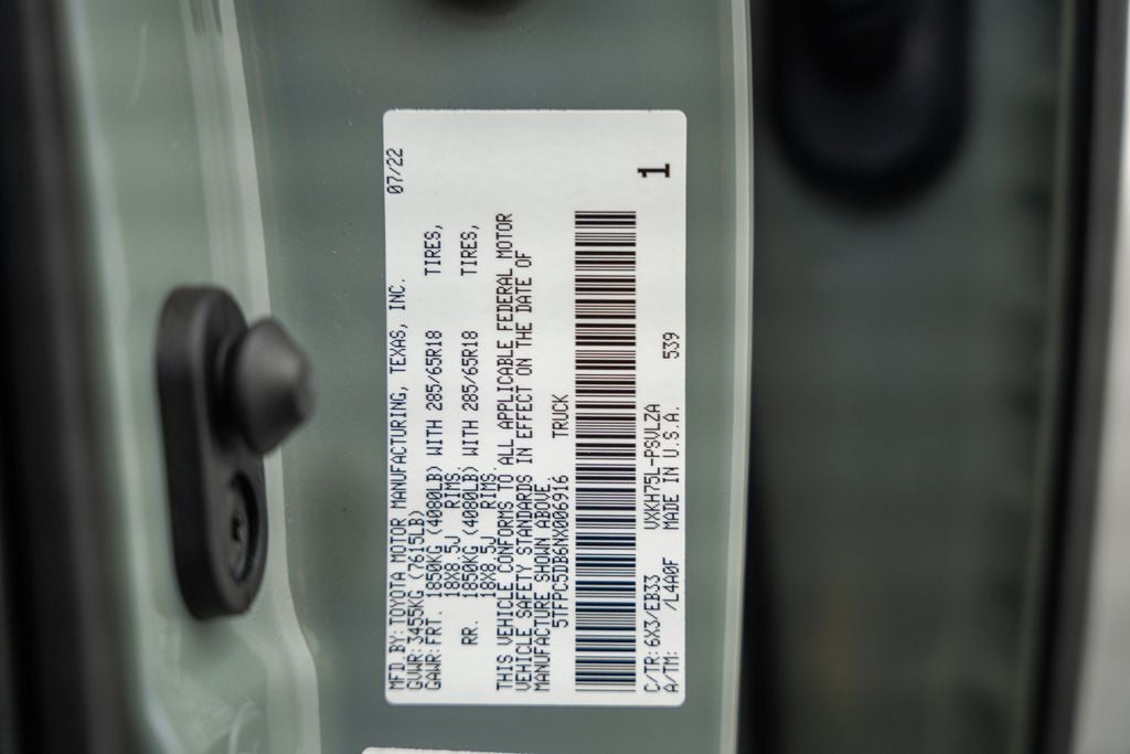 2022 Toyota Tundra Hybrid TRD Pro
