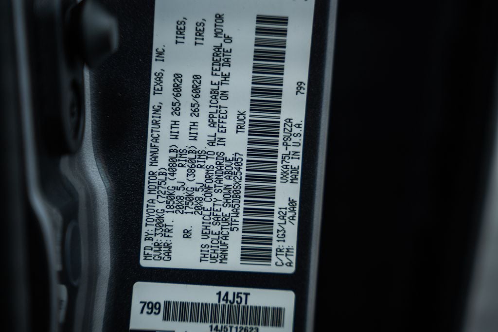 2025 Toyota Tundra Platinum