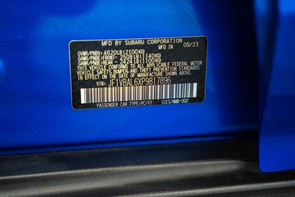2023 Subaru WRX Limited
