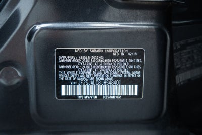 2018 Subaru Forester 2.5i Limited