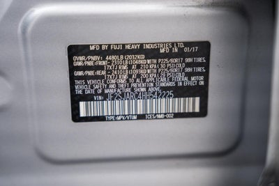 2017 Subaru Forester 2.5i Limited