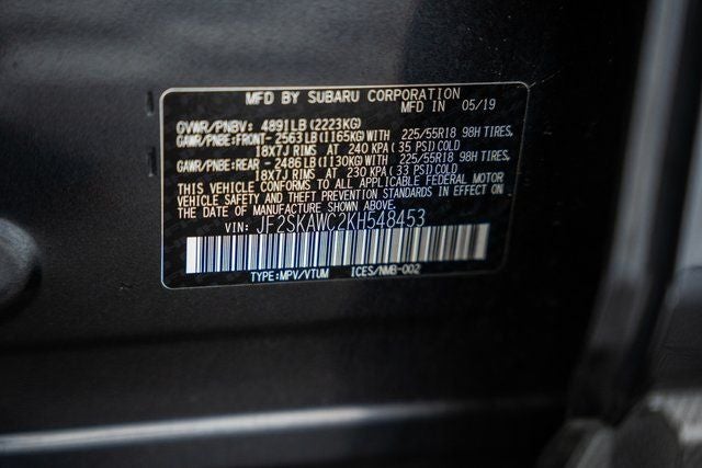 2019 Subaru Forester Touring