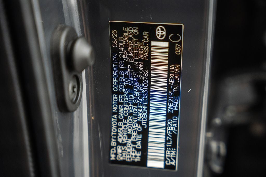 2025 Toyota Corolla Hybrid LE