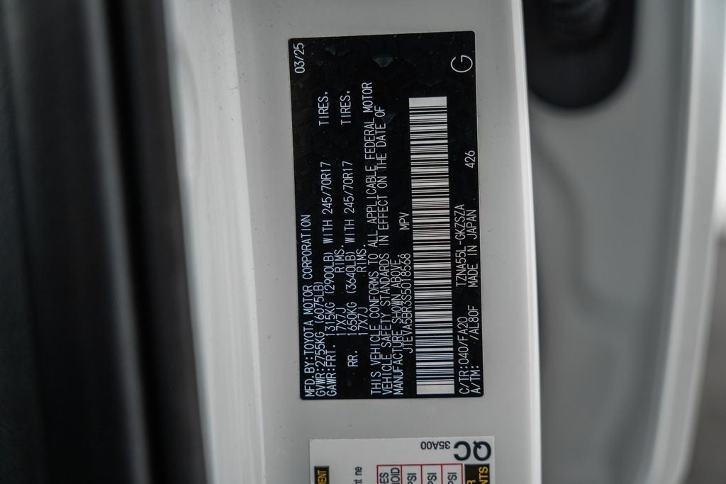 2025 Toyota 4Runner SR5