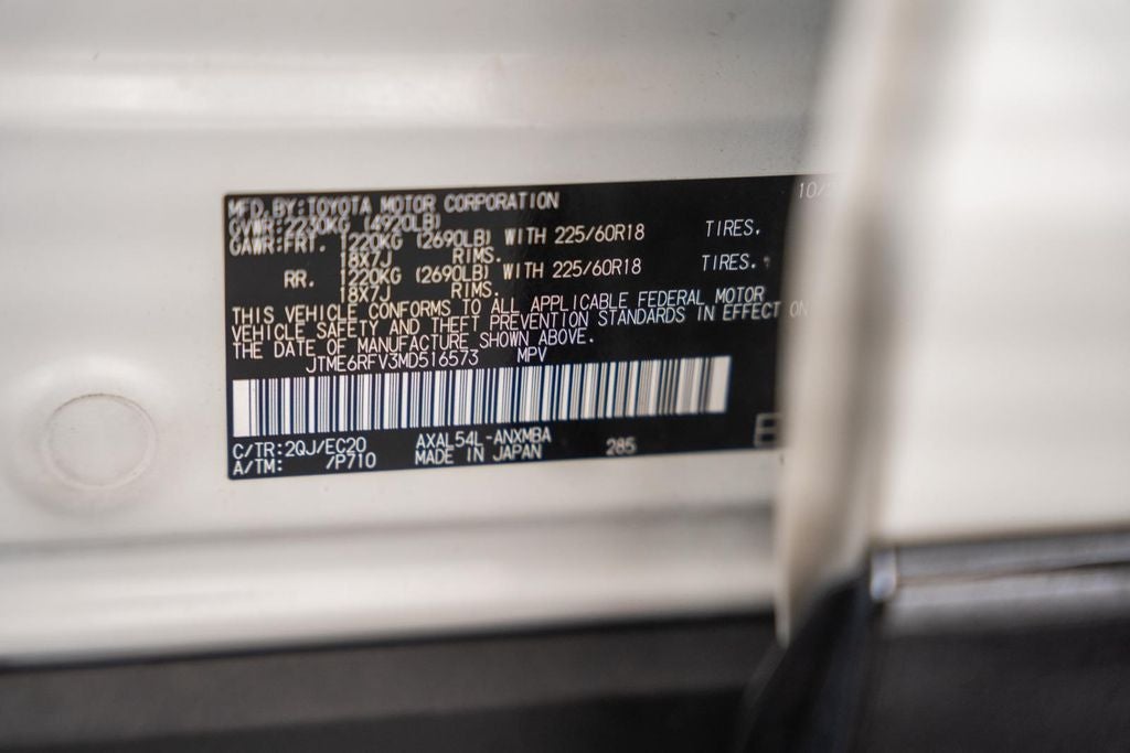 2021 Toyota RAV4 Hybrid XSE