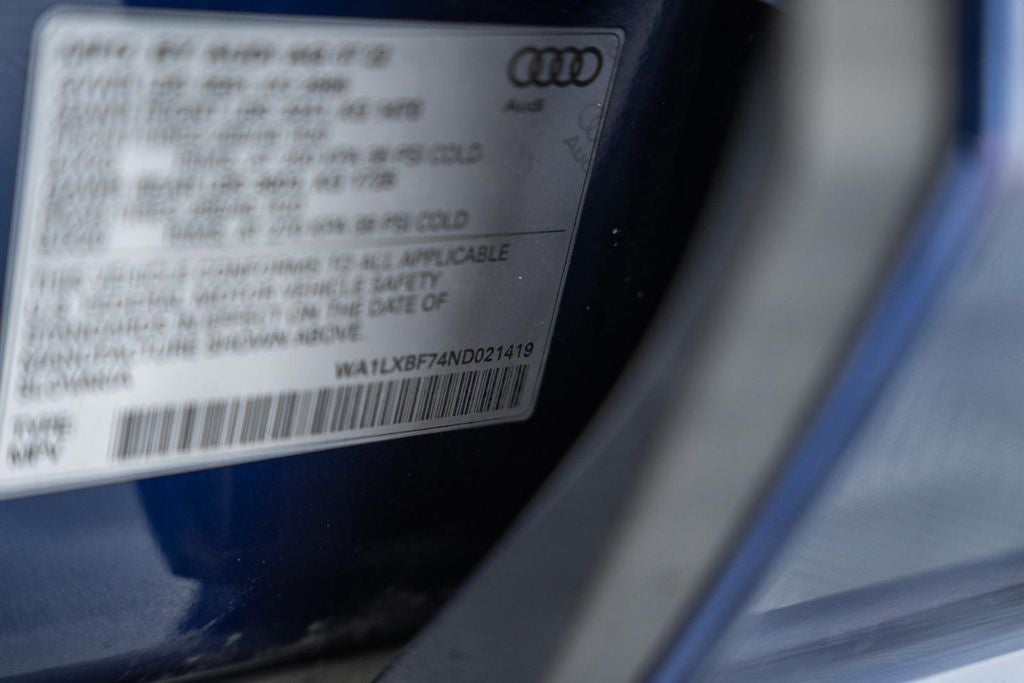 2022 Audi Q7 55 Premium Plus quattro