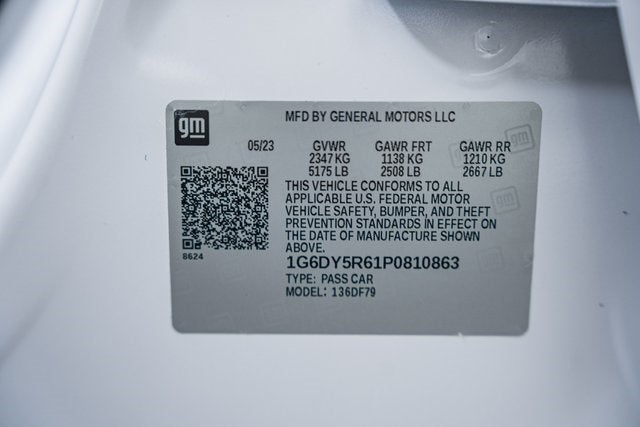 2023 Cadillac CT5 V-Series Blackwing