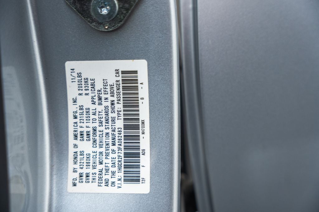 2015 Honda Accord EX