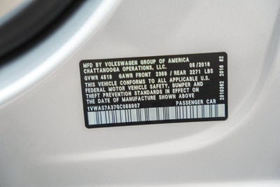 2016 Volkswagen Passat 1.8T R-Line