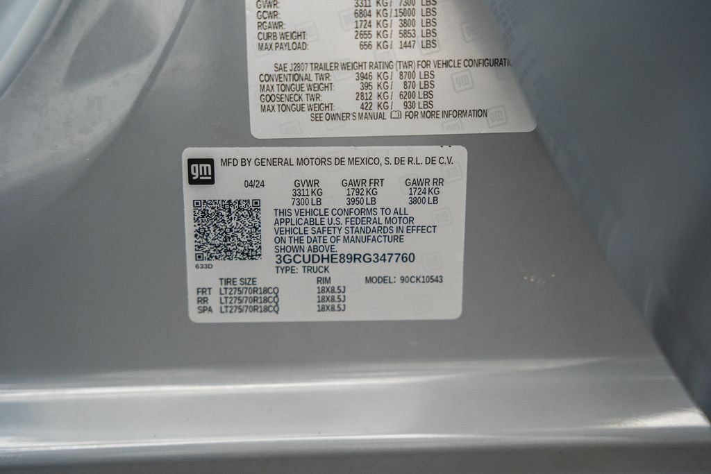 2024 Chevrolet Silverado 1500 ZR2