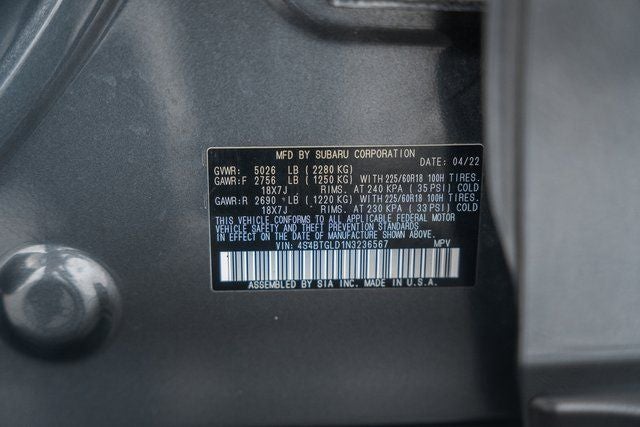 2022 Subaru Outback Onyx Edition XT