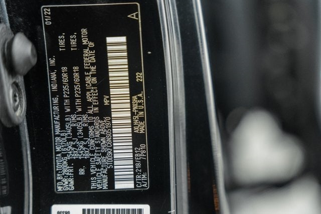 2022 Toyota Sienna XSE 7 Passenger