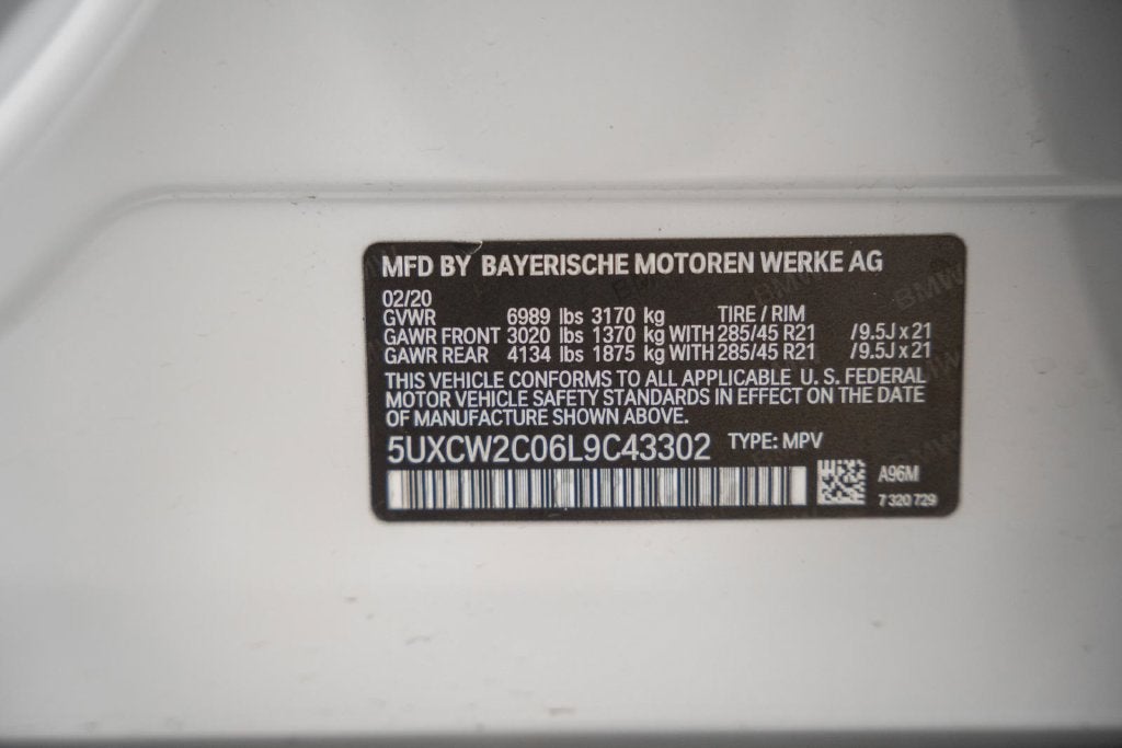 2020 BMW X7 xDrive40i