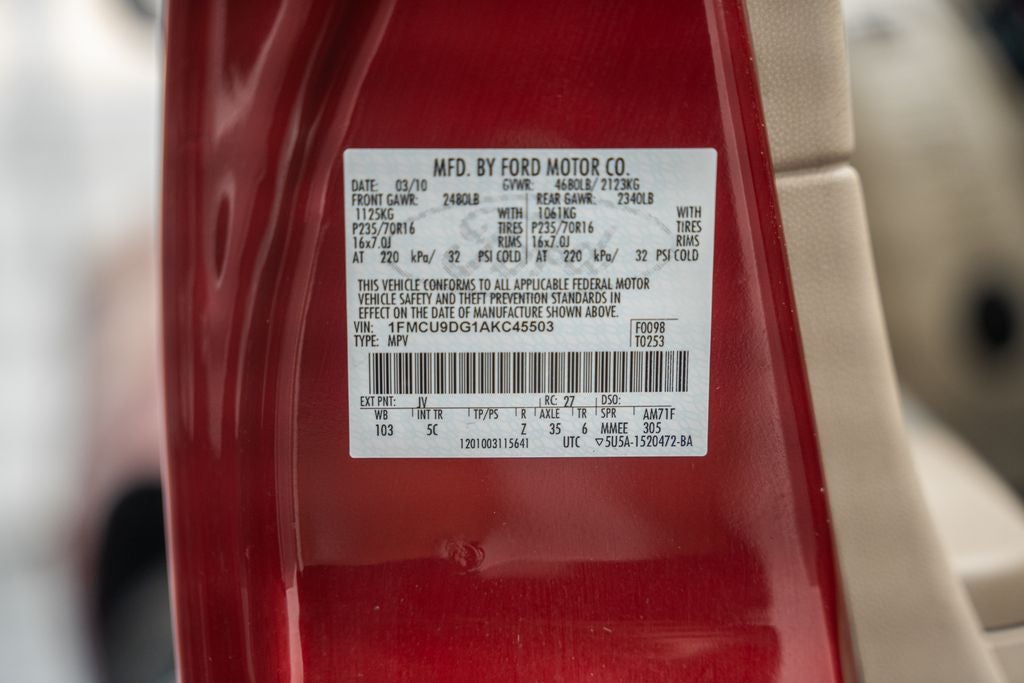 2010 Ford Escape XLT