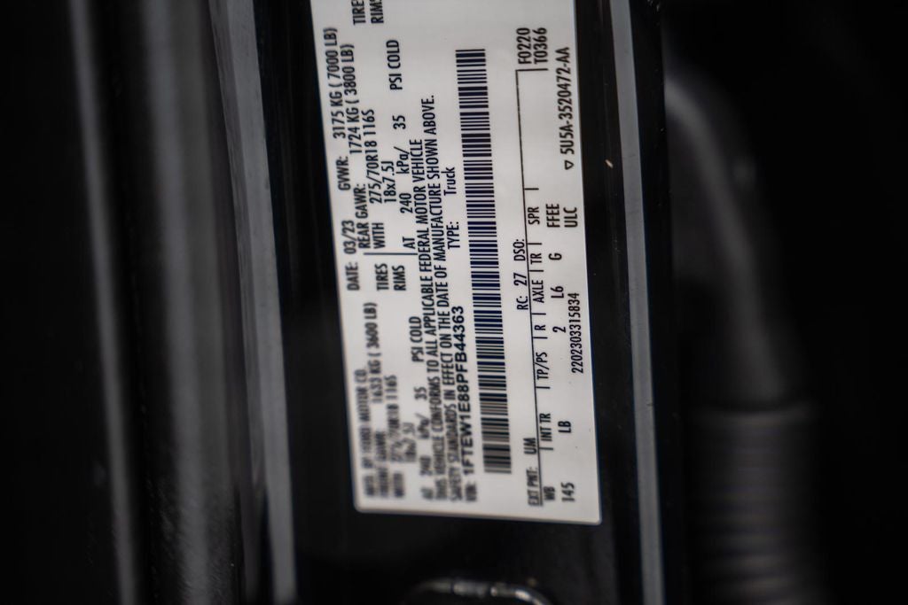 2023 Ford F-150 Tremor