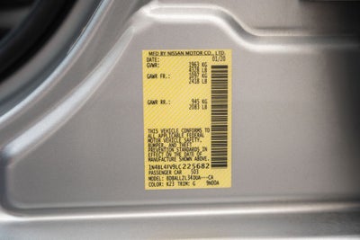 2020 Nissan Altima 2.5 Platinum
