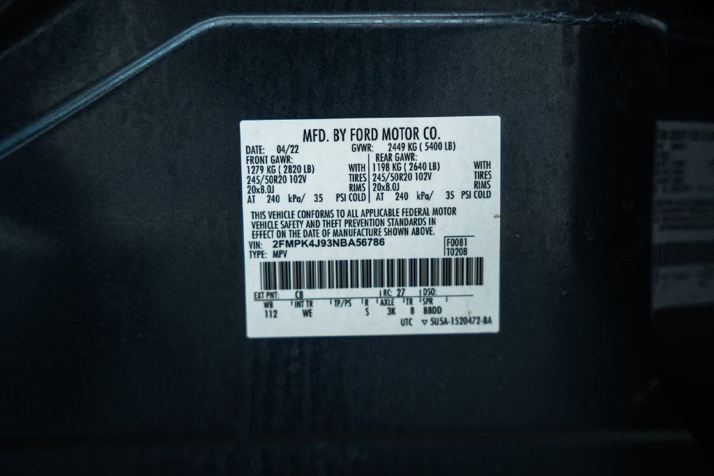 2022 Ford Edge ST Line