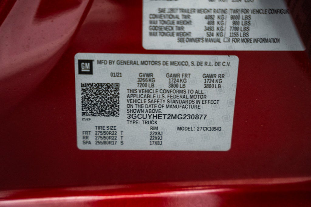 2021 Chevrolet Silverado 1500 High Country