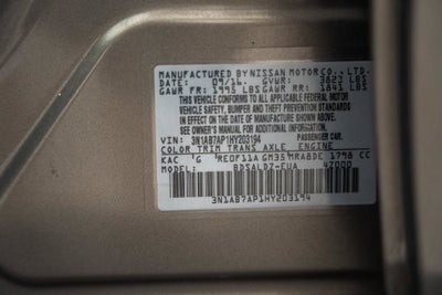 2017 Nissan Sentra SV