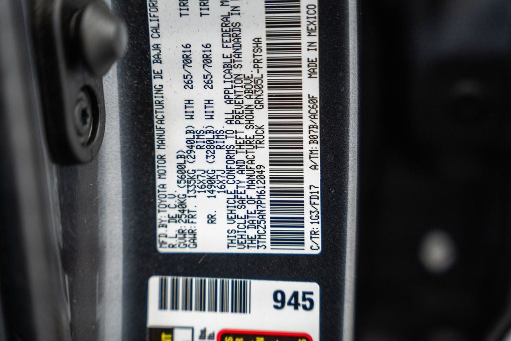 2023 Toyota Tacoma TRD Off-Road V6