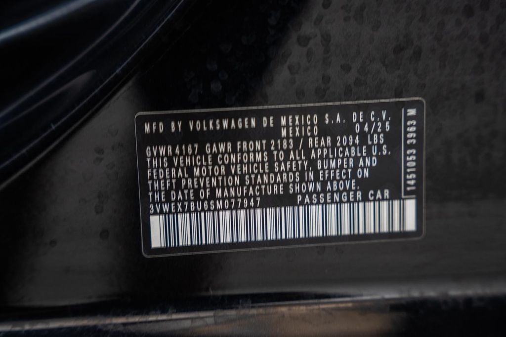 2025 Volkswagen Jetta 1.5T SE