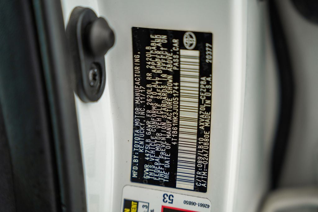 2018 Toyota Camry XSE