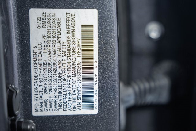 2022 Honda Pilot Special Edition