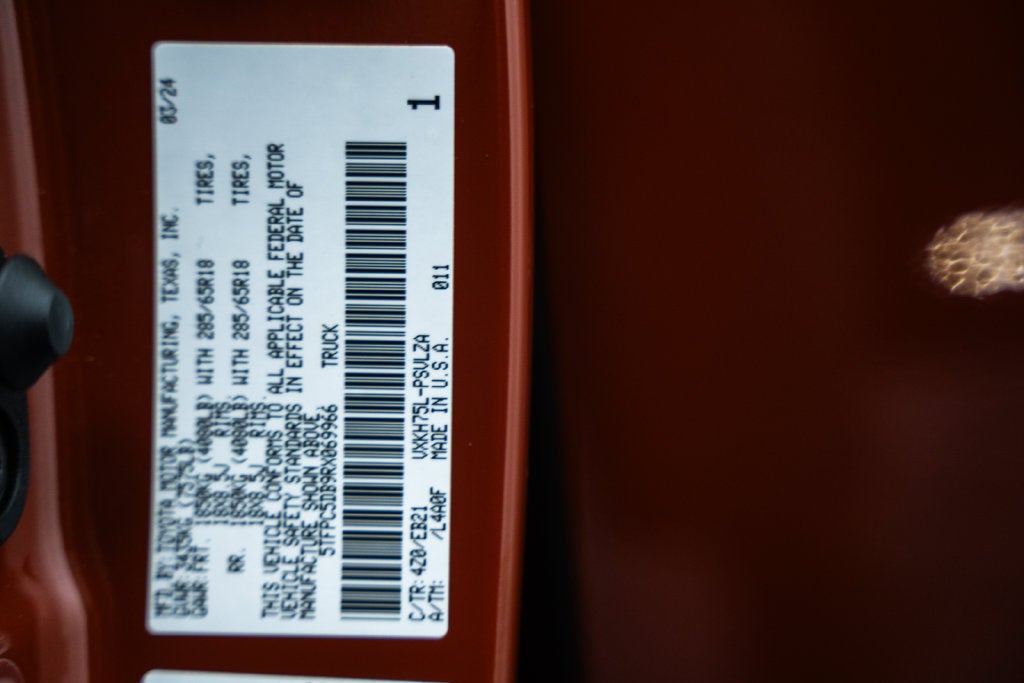 2024 Toyota Tundra Hybrid TRD Pro