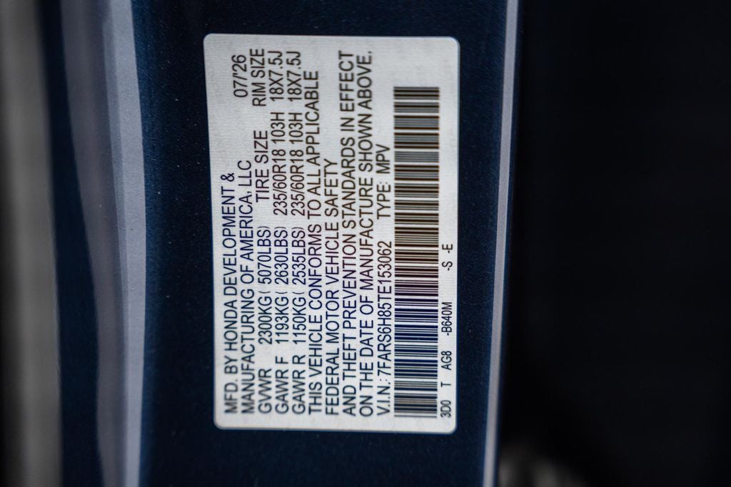 2026 Honda CR-V Hybrid Sport-L
