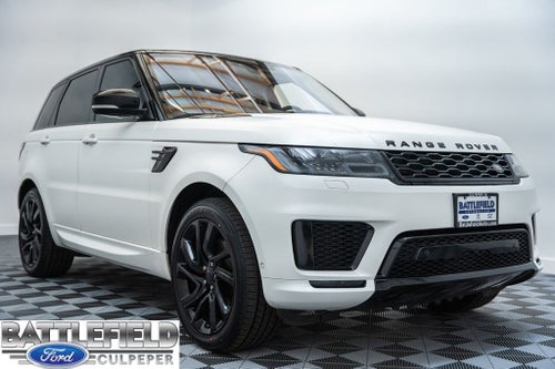 2019 Land Rover Range Rover Sport HSE