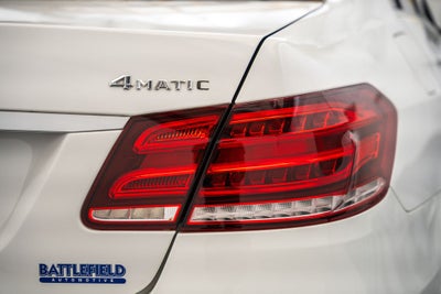 2016 Mercedes-Benz E-Class E 350 4MATIC®