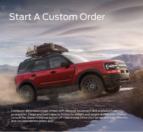 Start a custom order | Madison Ford in Madison VA