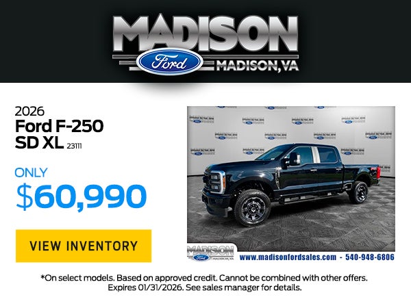 2026 Ford F-250 SD XL